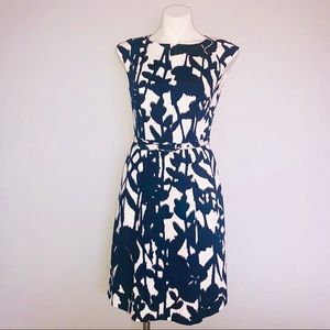 Adrianna Papell Cap Sleeve Dress